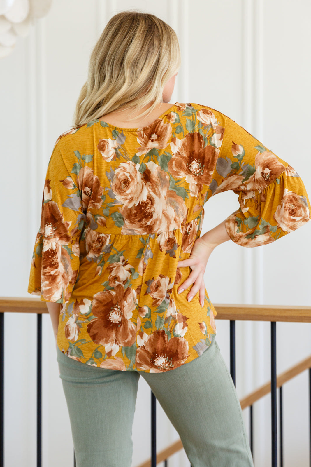 Go With the Flow V-Neck Top
